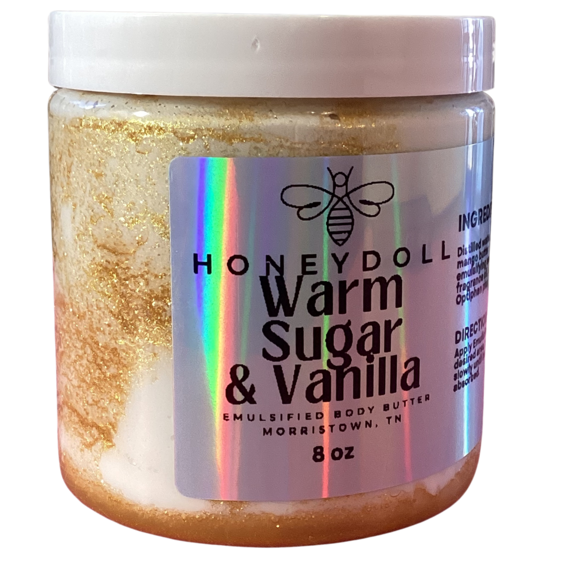 Warm Sugar & Vanilla Emulsified Body Butter
