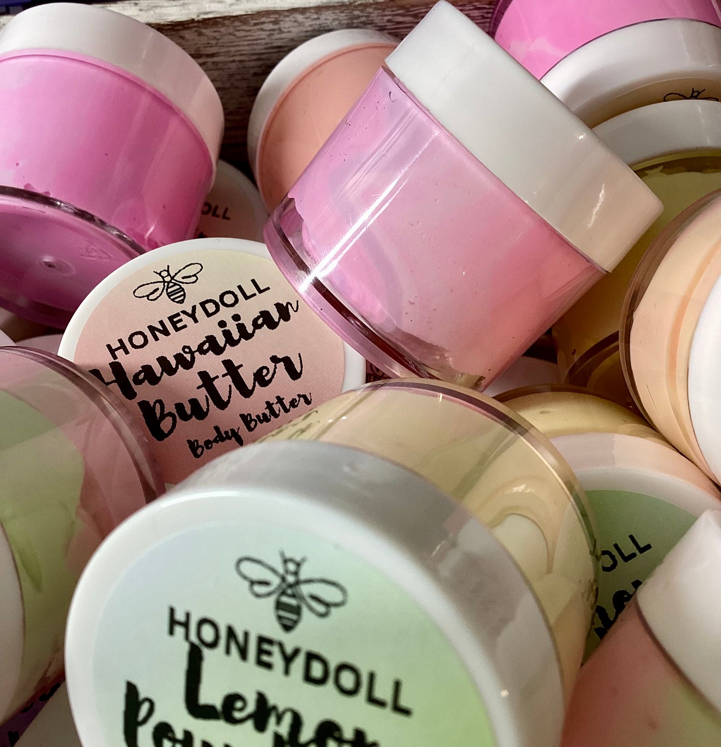 Travel size 1 oz mini body butters