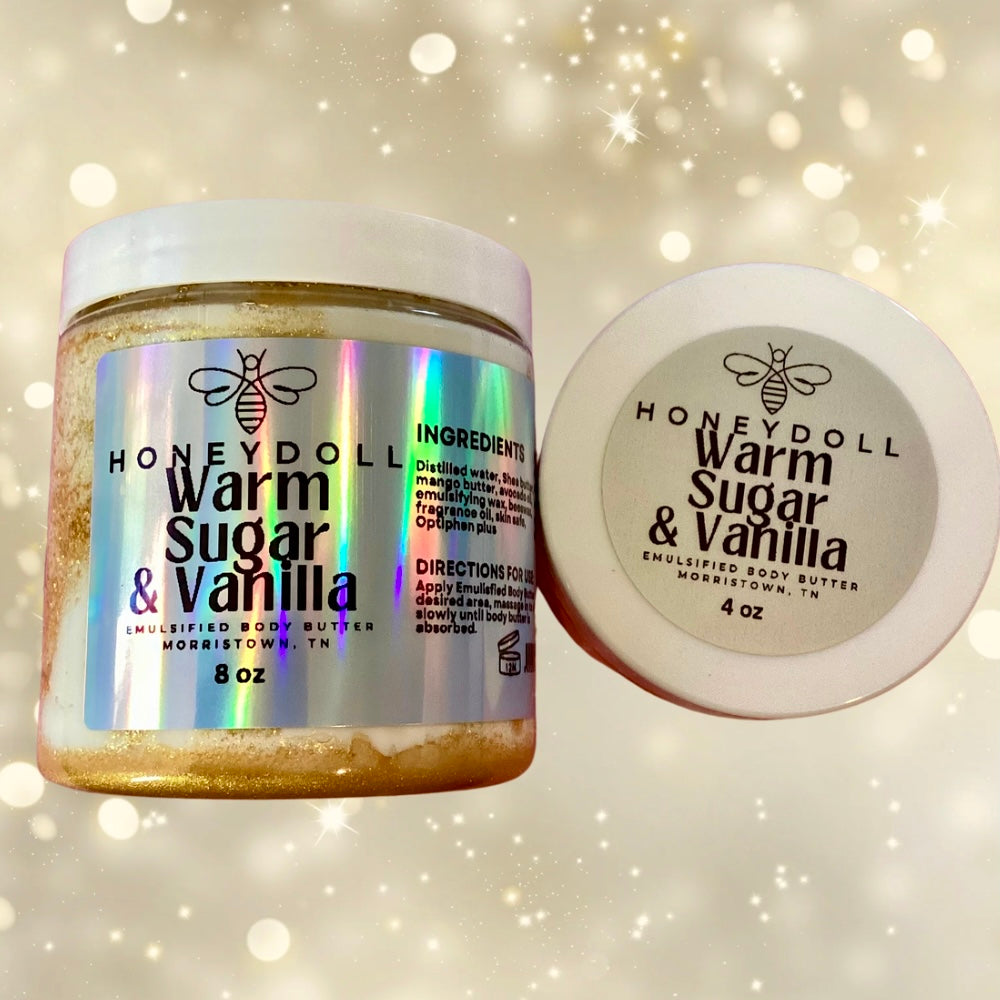 Warm Sugar & Vanilla Emulsified Body Butter