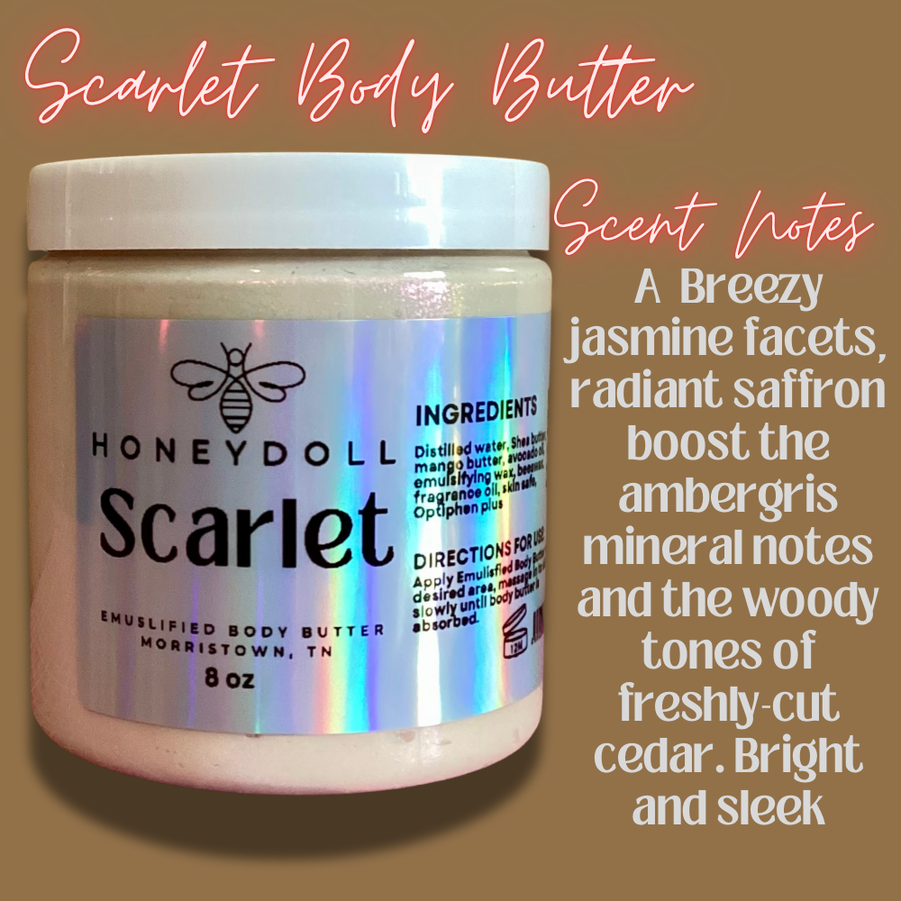Scarlet Emulsified Body Butter
