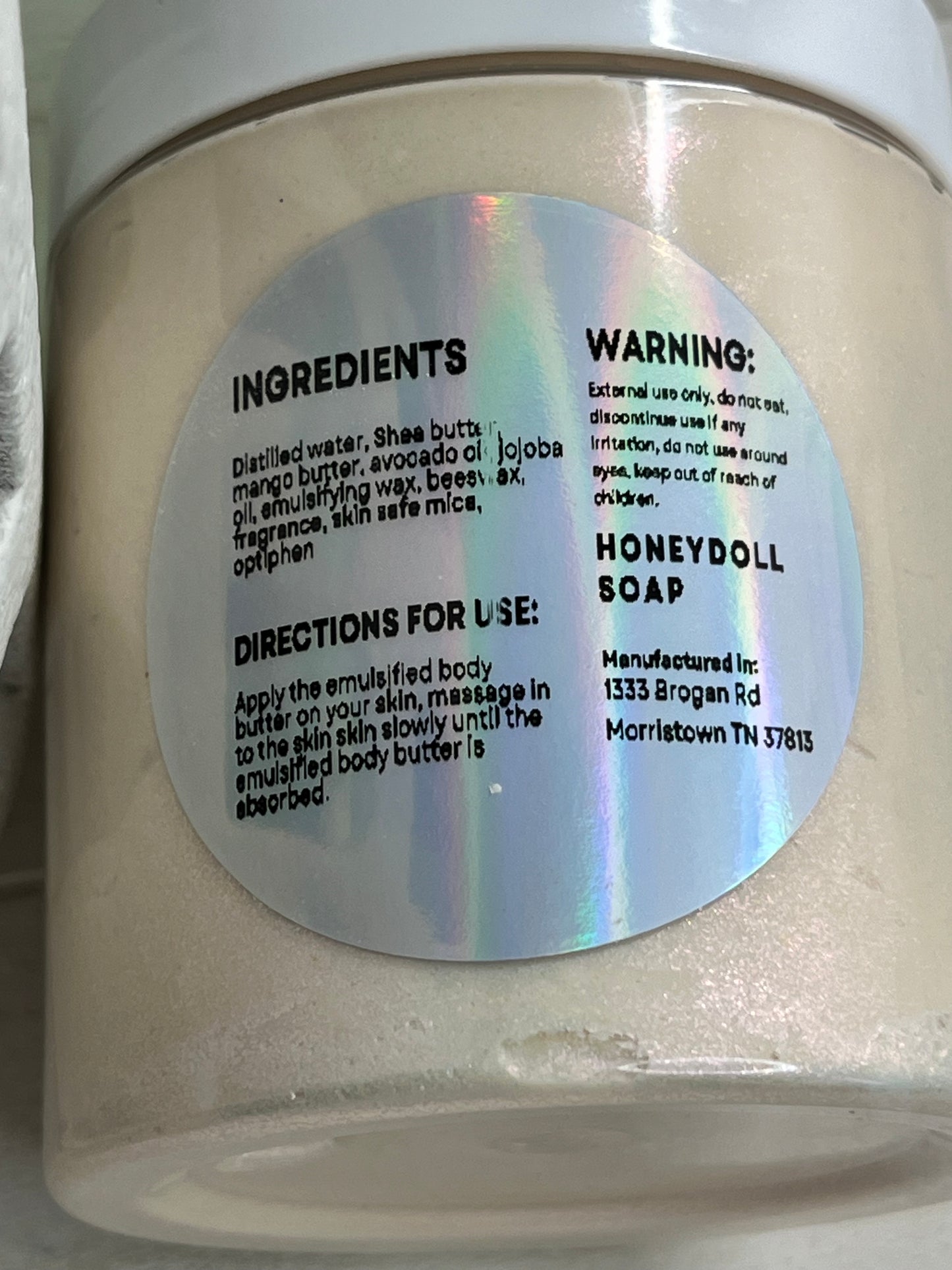 Scarlet Emulsified Body Butter