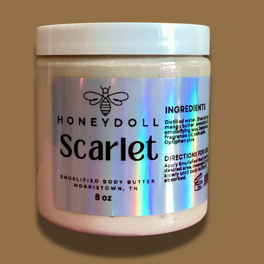 Scarlet Emulsified Body Butter