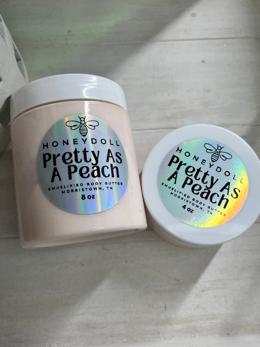 Pretty As A Peach Emulsified Body Butter