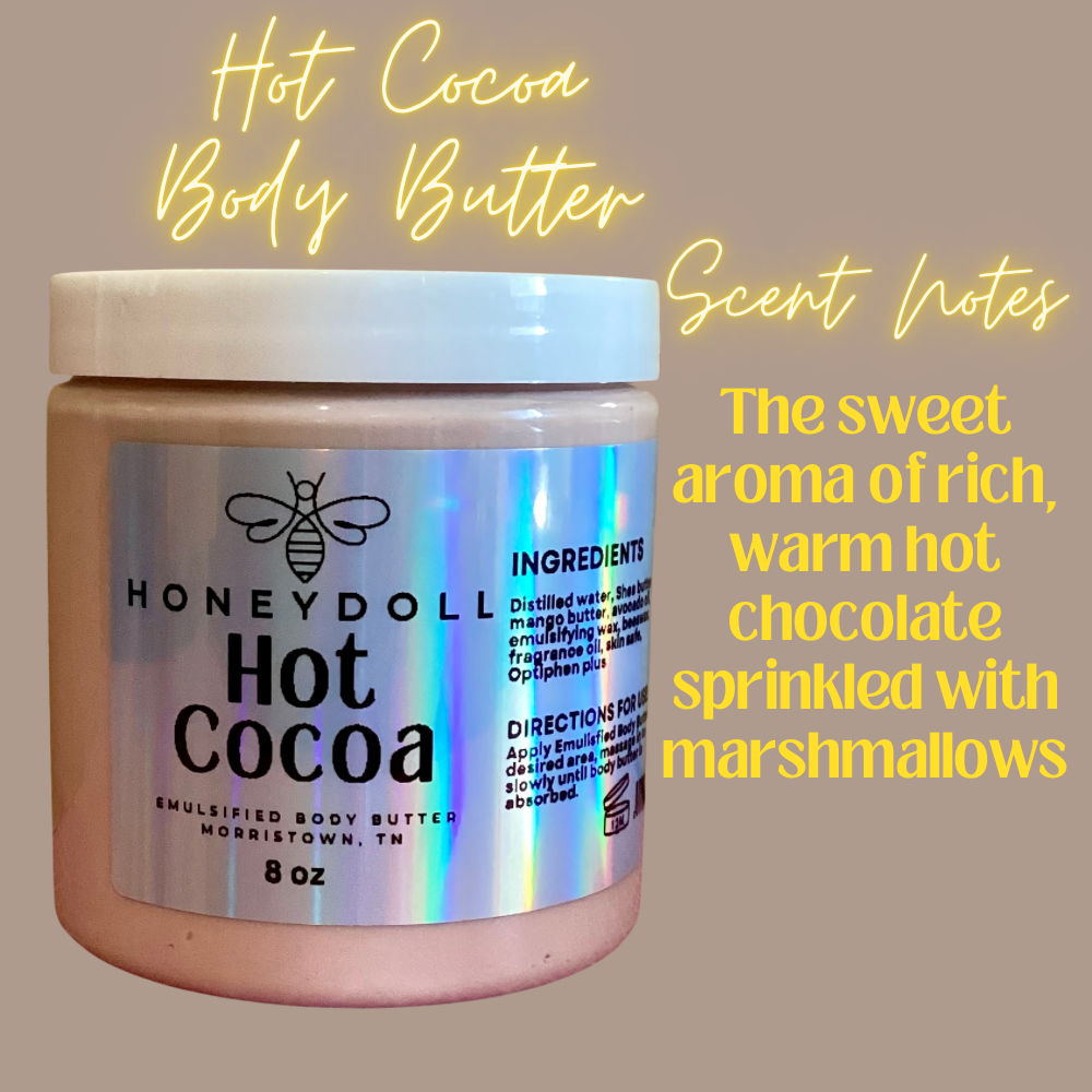 Hot Cocoa Emulsified Body Butter