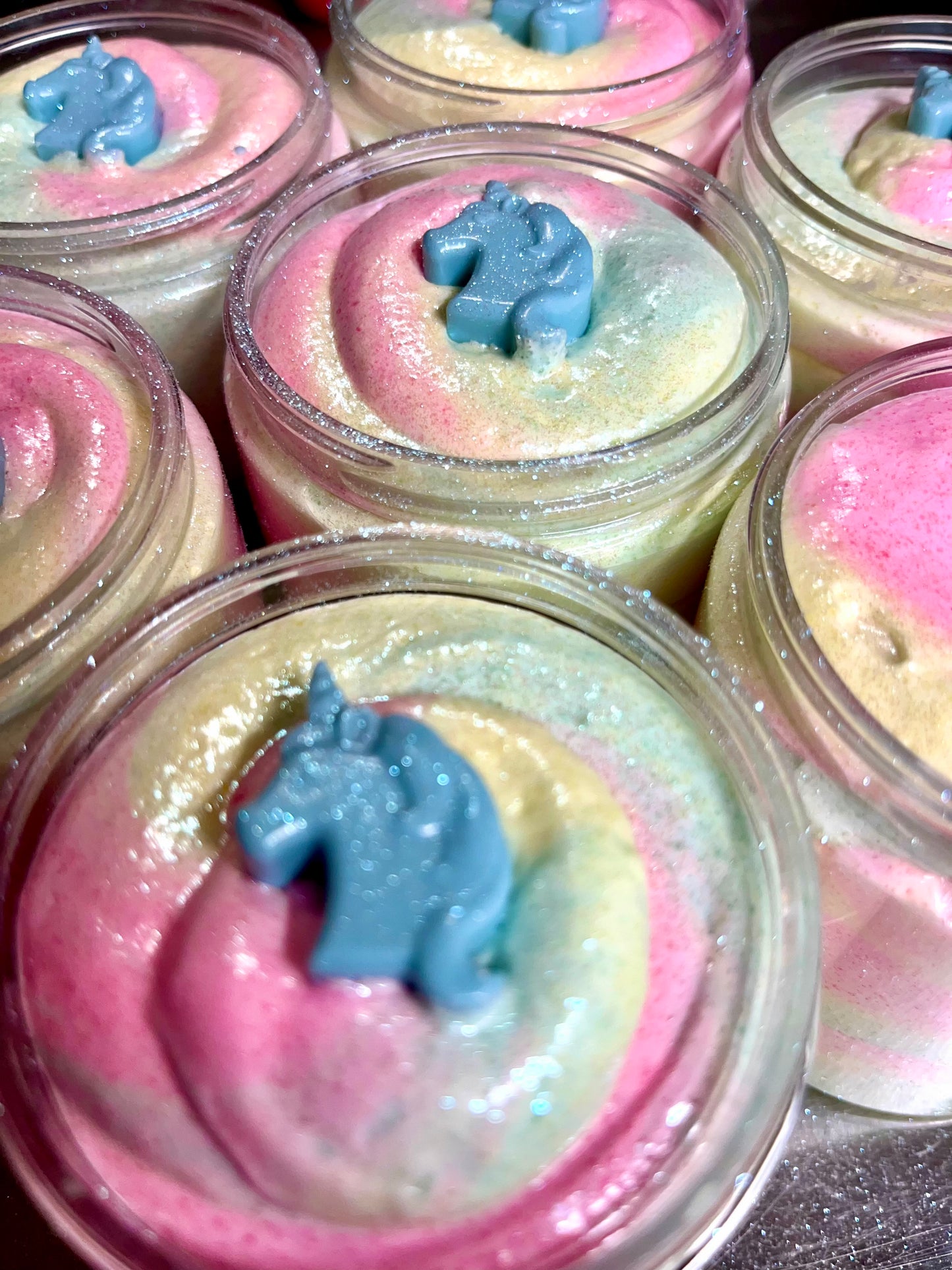 New Honeydoll Foaming Sugar Scrubs - Crushed Paradise - Pineapple Upside Down Cake - Fruity O’s - Unicorn Fairy - choose your scent