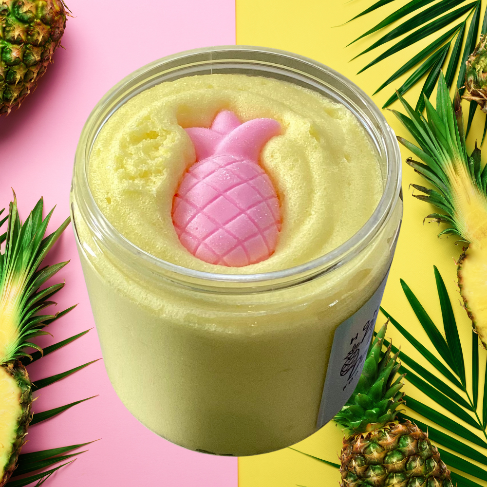 New Honeydoll Foaming Sugar Scrubs - Crushed Paradise - Pineapple Upside Down Cake - Fruity O’s - Unicorn Fairy - choose your scent