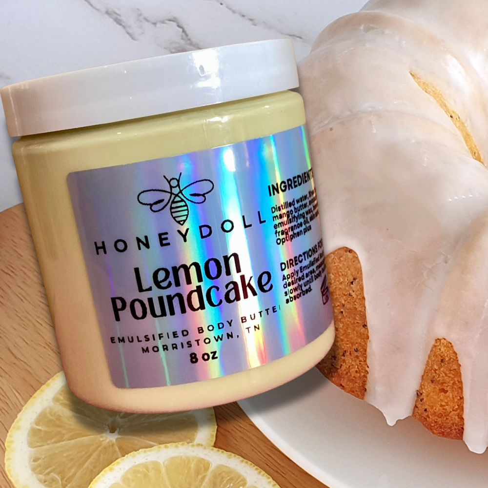 Lemon Poundcake Emulsified Body Butter