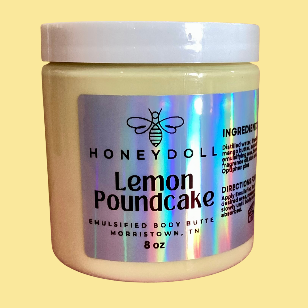 Lemon Poundcake Emulsified Body Butter