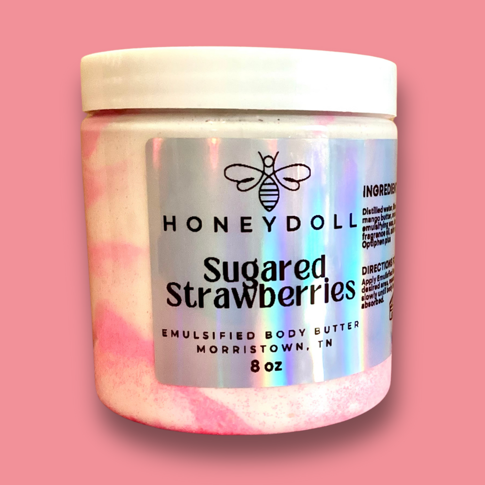 Sugared Strawberries Emulsified Body Butter