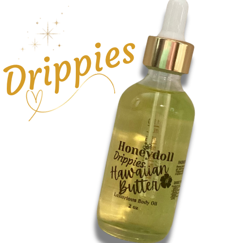 Honeydoll’s Drippies Body Oil Shimmering Luxurious Body Oil 2 oz Body Oil Choice your scent