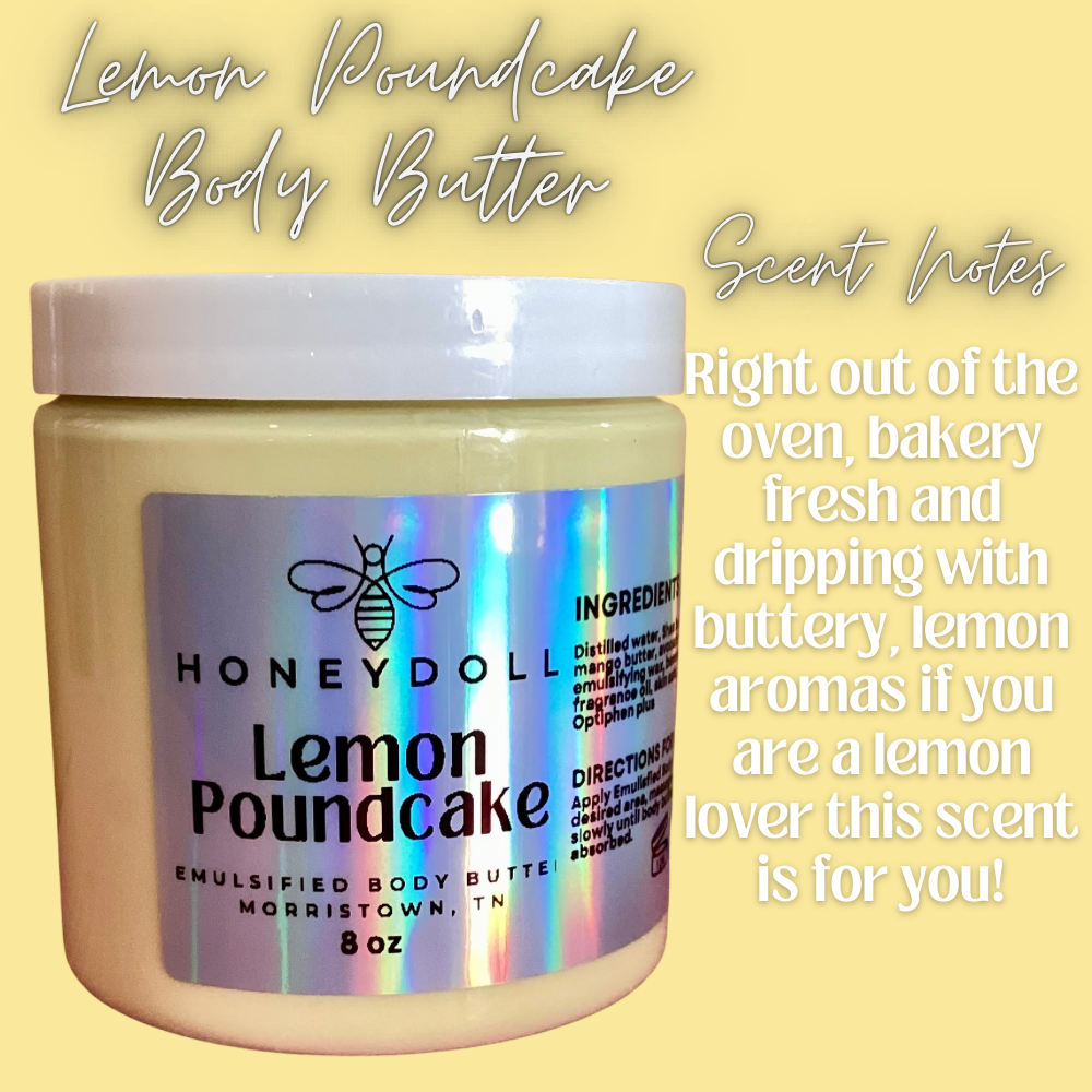 Lemon Poundcake Emulsified Body Butter
