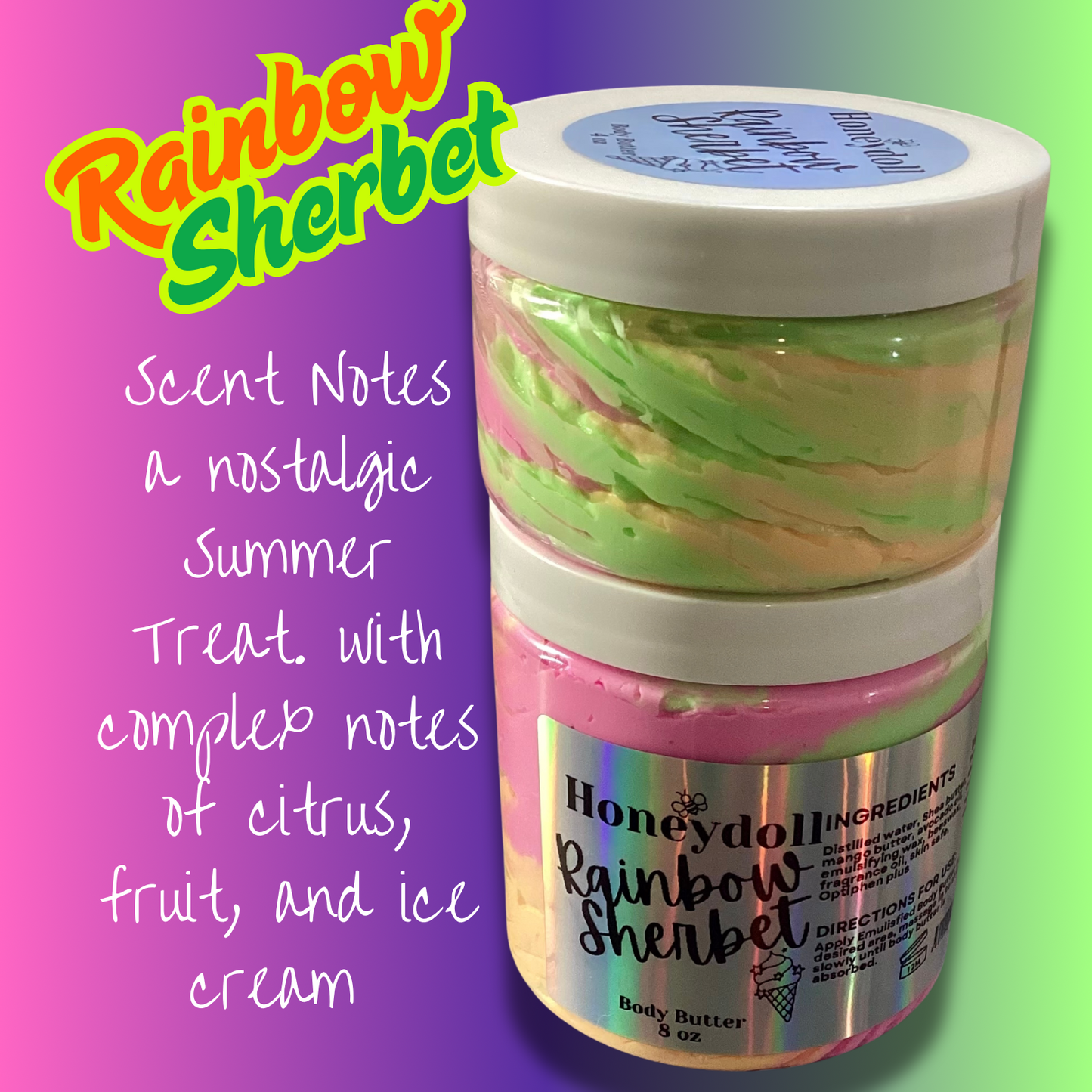 Honeydoll New Fun Scent a Body Butters