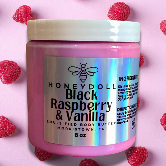 Black Raspberry & Vanilla Emulsified Body Butter